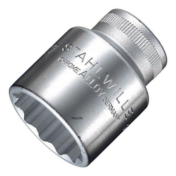 【メーカー在庫あり】 スタビレー STAHLWILLE 1/2インチsq 12角ソケット 50A-1-7-16-SW JP店