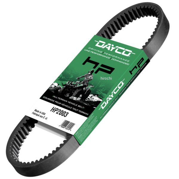 【USA在庫あり】 ダイコ Dayco Products ドライブベルト 96年-04年 カワサキ KAF300C 1142-0263 JP店
