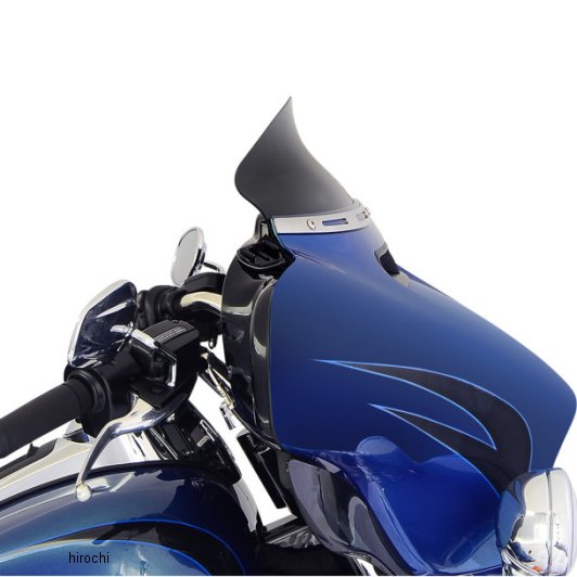 【USA在庫あり】 クロックワークス Klock Werks ウインドシールド 5インチ 14年以降 FLH 黒 2310-0571 JP店