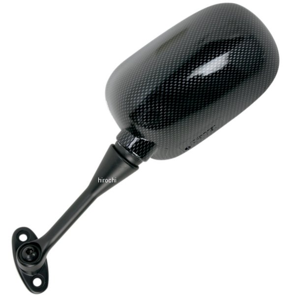 【USA在庫あり】 エムゴ EMGO ミラー 補修用 03年-07年 CBR1000RR、CBR600RR カーボン(左) 0640-0067 JP店