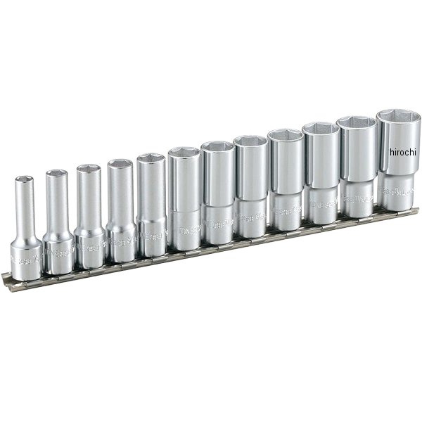 トネ TONE ディープソケッセット(6角・ホルダー付) インチ 差込角 9.5mm (3/8インチ) HSBL312 JP店