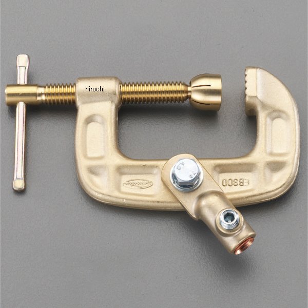 【メーカー在庫あり】 エスコ(ESCO) 0- 50mm/300A アースクリップ(ねじ止式) 000012236297 JP