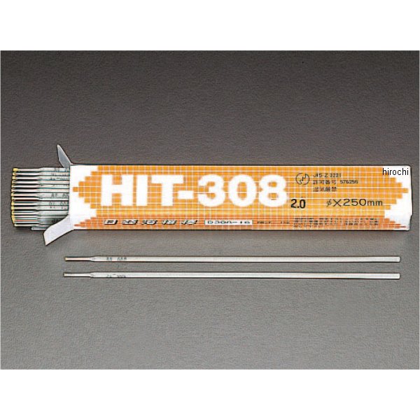 【メーカー在庫あり】 エスコ(ESCO) φ2.0mm/1.0kg 溶接棒(ステンレス用) 000012010557 JP