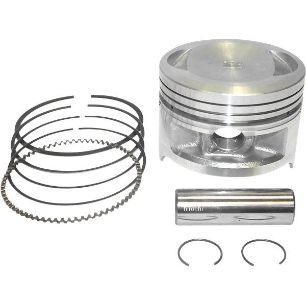 【USA在庫あり】 WSM ピストンキット 0.5mm オーバーサイズ 03年-11年 カワサキ KLF250 Bayou 0910-3505 JP店