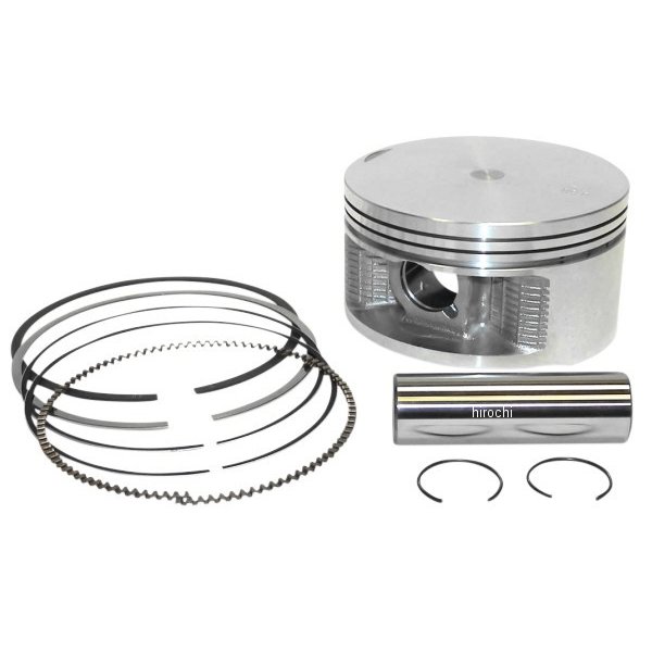 【USA在庫あり】 WSM ピストンキット 1mm オーバーサイズ 01年-06年 ヤマハ YFM600 Grizzly 4x4 0910-3530 JP店