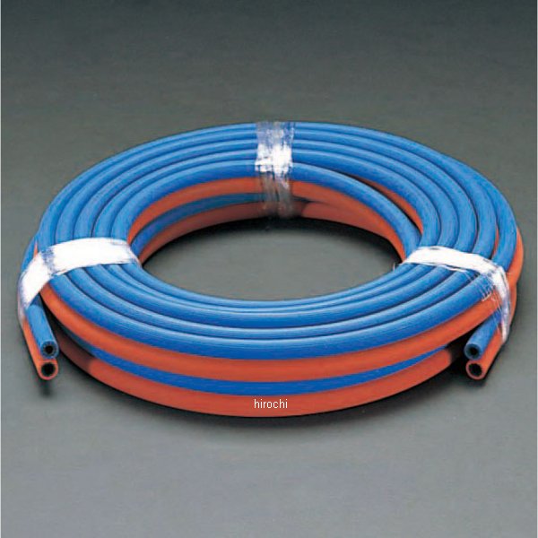 【メーカー在庫あり】 エスコ ESCO 8.0+9.5mm x10m ツインホース 溶接用 000012061119 JP