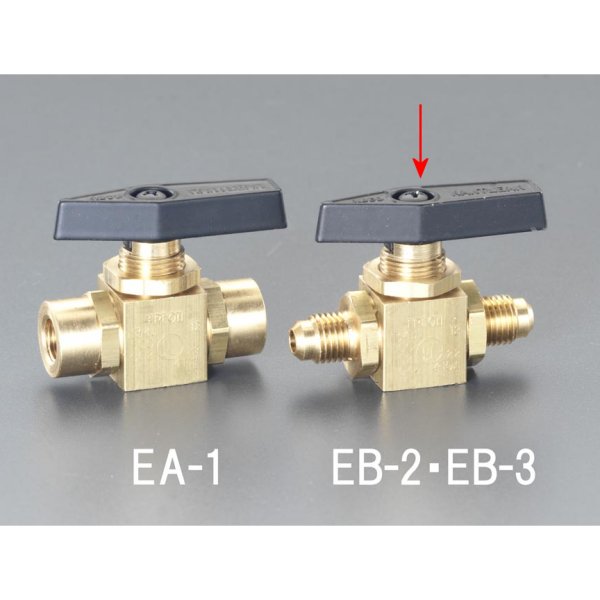 【メーカー在庫あり】 エスコ ESCO F1/4"xF1/4" パネルマウントボールバルブ 000012057214 JP｜株式会社ヒロチー商事 店