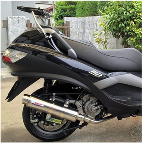 アールピーエム RPM フルエキゾースト 80D-RAPTOR MP3-250RL ZAPM47201 ブルーチタン 6025Z JP店|株式会社ヒロチー商事 店