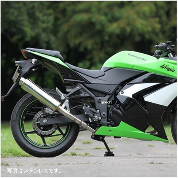 アールピーエム RPM スリップオンマフラー 80D-RAPTOR ニンジャ250R チタン 6502Y JP店