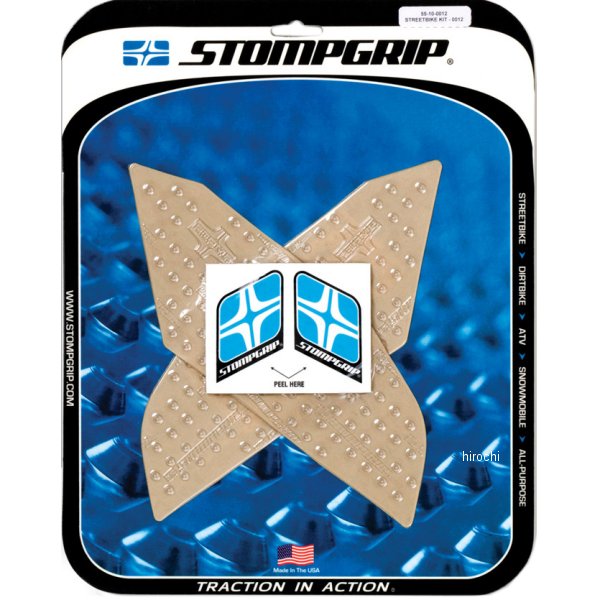 ストンプグリップ STOMPGRIP タンク グリップ ボルケーノ 03年-15年 FJR1300 クリア 55-10-0012C JP店