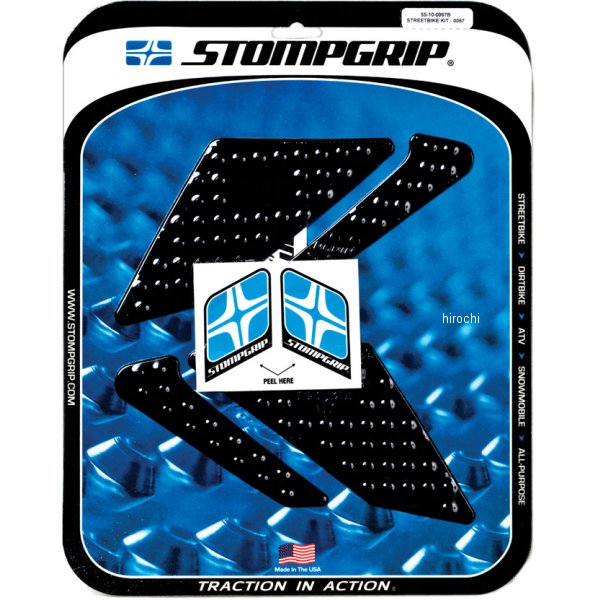 【メーカー在庫あり】 ストンプグリップ STOMPGRIP タンク グリップ ボルケーノ 08年-12年 ドゥカティ ハイパーモタード 黒 55-10-0067B JP店
