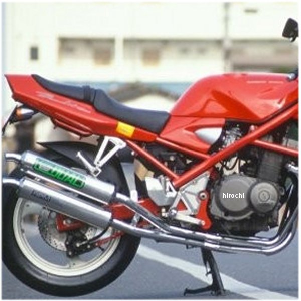 アールピーエム RPM フルエキゾースト デュアル 右2本出し 89年-94年 バンディット400 アルミ 4023 JP店