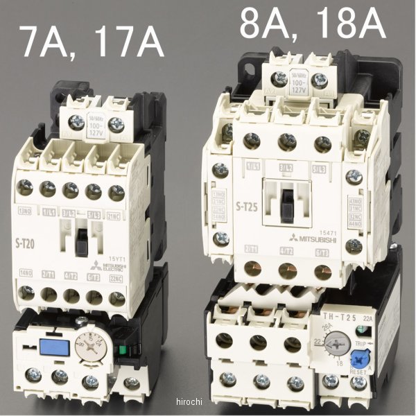 【メーカー在庫あり】 エスコ ESCO 200/200V・5.5Kw電磁開閉器 非可逆/CAN端子 000012231138 JP店｜株式会社ヒロチー商事 店