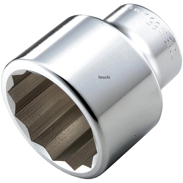 トネ TONE ソケット(12角) 対辺 80mm 長さ 115mm 差込角 25.4mm (1インチ) 8D-80 JP店