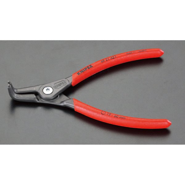 【メーカー在庫あり】 エスコ ESCO 85-140mm軸用スナップリングプライヤー/90° 000012047004 JP店|株式会社ヒロチー商事 店