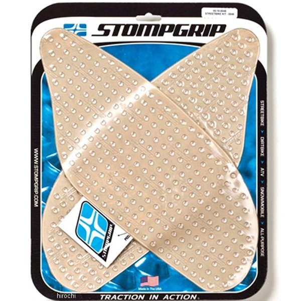 【USA在庫あり】 ストンプグリップ STOMPGRIP タンク グリップキット 04年-05年 GSX-R600 クリア 4320-1094 JP店｜株式会社ヒロチー商事 店 8,934円