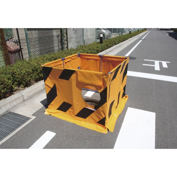 【メーカー在庫あり】 エスコ ESCO 800x800x1000mm マンホール屏風 ダクト穴付 000012219309 JP店 28,928円