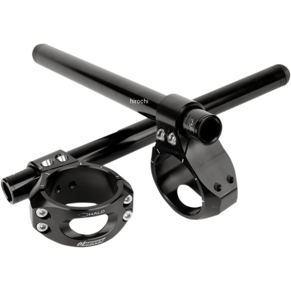 【USA在庫あり】 ドリブンレーシング Driven Racing HALO クリップオン ハンドルバー 50mm 黒 0601-3164 JP店