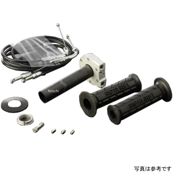 アクティブ ACTIVE スロットルキット タイプ3 巻取径φ40 09年-13年 ニンジャ650、ニンジャ400 メッキ/ガンメタ 1067592 JP店
