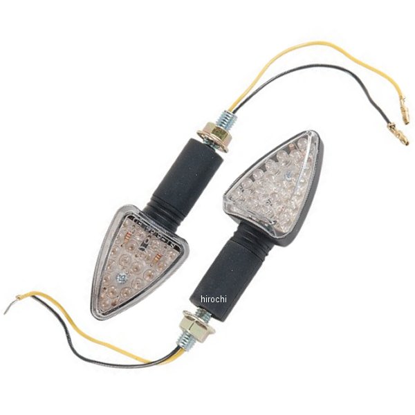 【USA在庫あり】 K&S ケーアンドエス 汎用 ミニ LED マーカーライト L95mmxW-38mm 黒/クリア 2040-0098 JP店|株式会社ヒロチー商事 店
