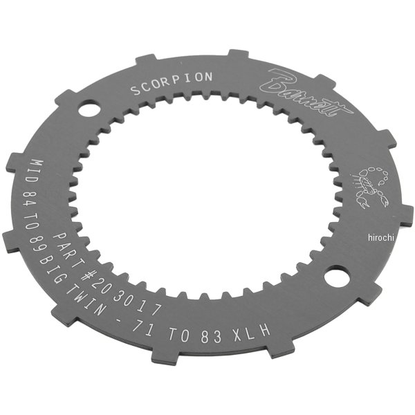 【USA在庫あり】 バーネット Barnett ツール クラッチ ロックプレート 86年-89年 Big Twin 3803-0009 JP店