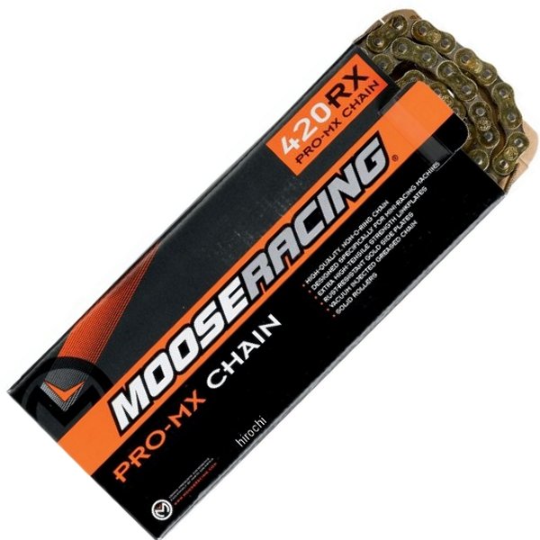【USA在庫あり】 ムースレーシング MOOSE RACING チェーン クリップタイプ 420RXP/110L M576-00-110 JP店