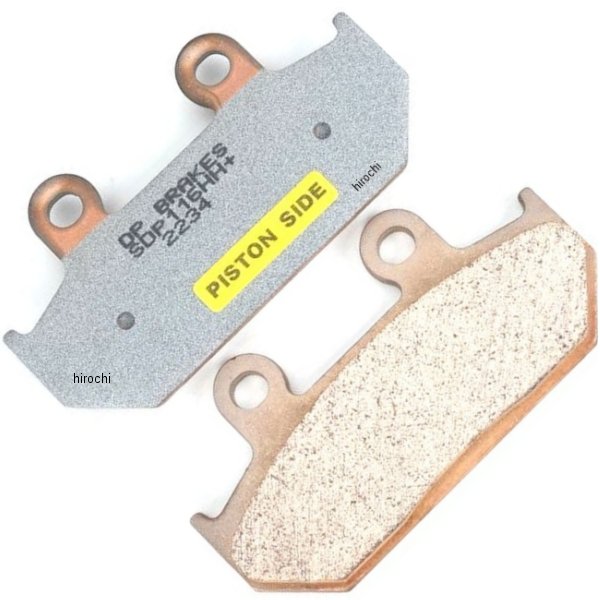 【USA在庫あり】 DPブレーキ DP Brakes ブレーキパッド フロント 88年-00年 GL1500、VT600 (HH+ シンタード) SDP-116HH JP店｜株式会社ヒロチー商事 店