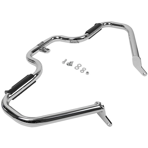 【USA在庫あり】 リンドバイ LINDBY エンジンガード マルチバー 91年以降 FXD ミッドコントロール車 クローム 1624-0085 JP店|株式会社ヒロチー商事 店