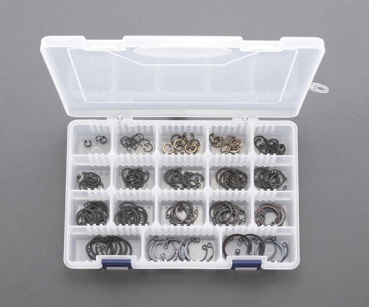 【メーカー在庫あり】 エスコ ESCO 6 -25mm 穴用スナップリングセット 000012232117 JP店 6,298円