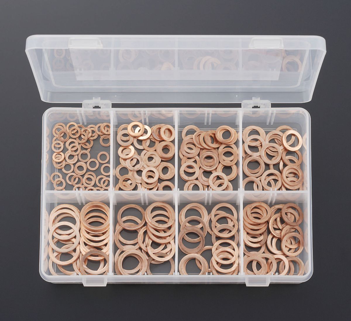 【メーカー在庫あり】 エスコ ESCO 6.0-20.0mm 銅パッキンセット 8サイズ 000012202526 JP店