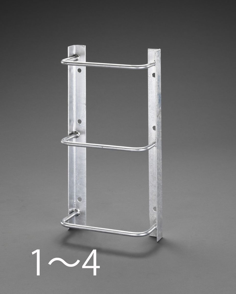 【メーカー在庫あり】 エスコ ESCO 350x1300mm/5段 タラップ スチール製 000012256165 JP店｜株式会社ヒロチー商事 店