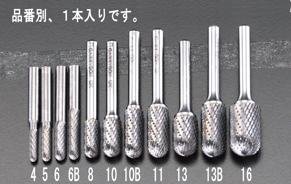 【メーカー在庫あり】 エスコ ESCO 12x19mm/ 6mm軸 超硬カッター 000012036518 JP店