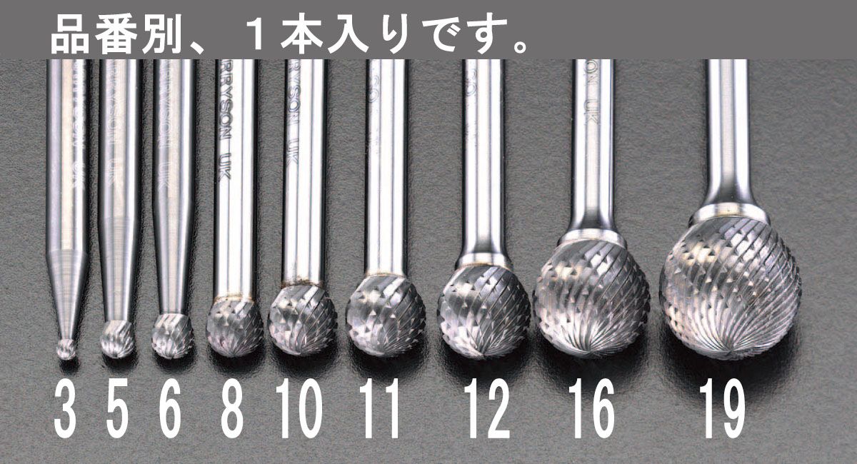 【メーカー在庫あり】 エスコ ESCO 19x17.1mm/6mm軸 超硬カッター 000012020828 JP店|株式会社ヒロチー商事 店
