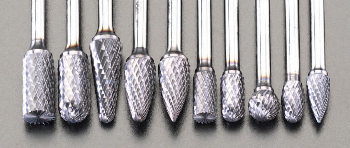 【メーカー在庫あり】 エスコ ESCO 10本組/6mm軸 Coated 超硬バー 重作業用 000012220184 JP店｜株式会社ヒロチー商事 店