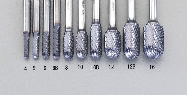 【製造業者店卸し資産あり】 エスコ ESCO 16x25粍/6粍軸 Coated 超硬赤ちょうちん 000012213036 JP店
