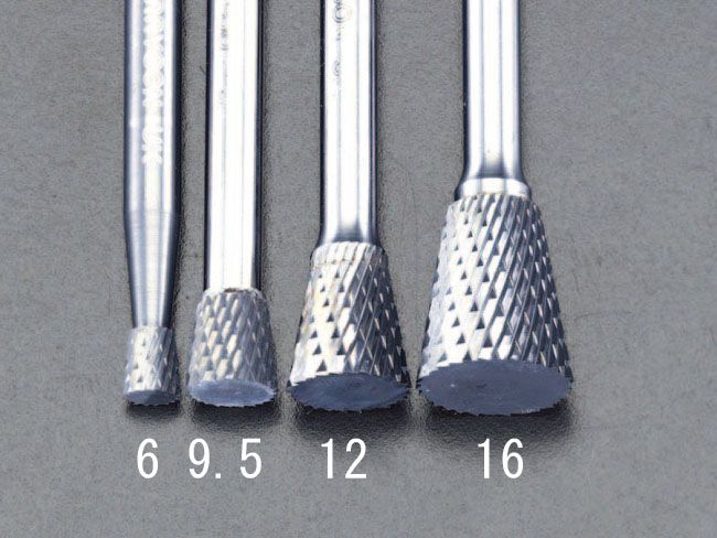 【メーカー在庫あり】 エスコ ESCO 12x13mm/6mm軸 Coated 超硬バー 000012213144 JP店