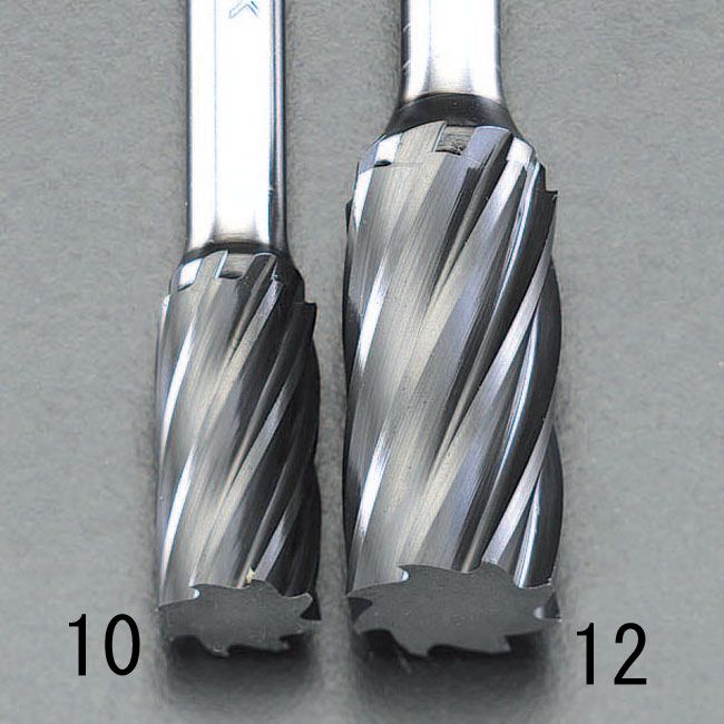 【メーカー在庫あり】 エスコ ESCO 10x19mm / 6mm軸 Coated 超硬バー アルミ用 000012213156 JP店 5,147円