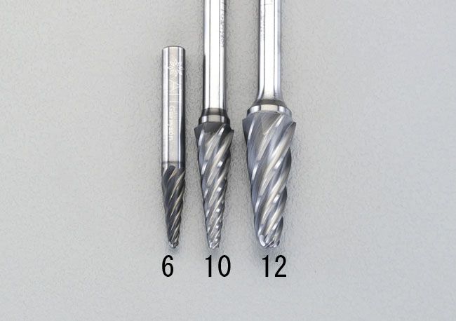 【メーカー在庫あり】 エスコ ESCO 12x30mm / 6mm軸 Coated 超硬バー アルミ用 000012213162 JP店|株式会社ヒロチー商事 店