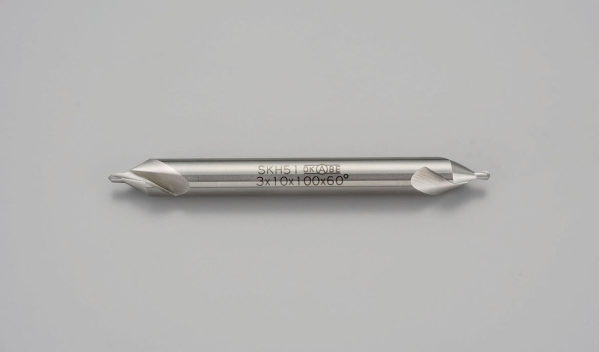【メーカー在庫あり】 エスコ ESCO 4.0x100mm/60° センタードリル 軸 10 mm/SKH51 000012213561 JP店