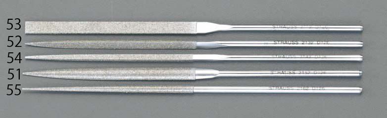 【メーカー在庫あり】 エスコ ESCO 140mm ダイヤモンドニードル鑢 丸/細目 000012081469 JP店