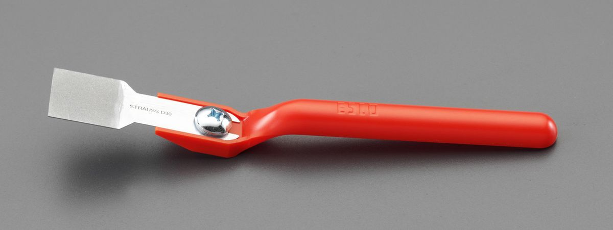 【メーカー在庫あり】 エスコ ESCO 68x25x0.60mm/# 140 ダイヤモンド鑢・柄付 薄刃 000012264383 JP店