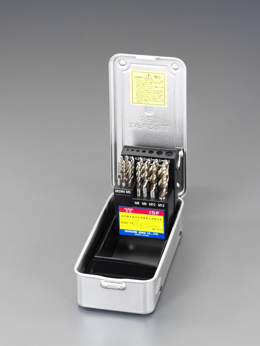 【製造業者店卸し資産あり】 エスコ ESCO M3-M12 渦巻き水道栓仕掛ける CO HSS 000012264561 JP店