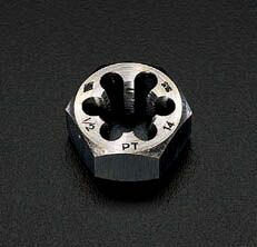 【メーカー在庫あり】 エスコ ESCO 1・1/2"x11 六角ダイス PT/SKS2 000012054547 JP店|株式会社ヒロチー商事 店