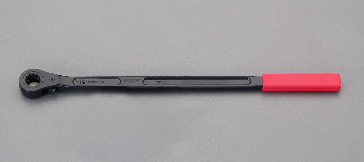 【メーカー在庫あり】 エスコ ESCO 17x19mm/452mm ラチェットめがねレンチ 000012258551 JP店