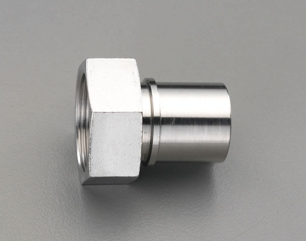 【メーカー在庫あり】 エスコ ESCO G2 1/2"メスねじホースステム(ステンレス製) 000012237144 JP｜株式会社ヒロチー商事 店