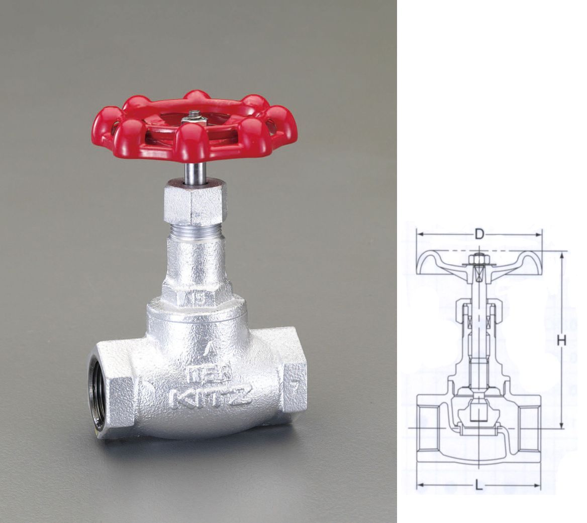 【メーカー在庫あり】 エスコ ESCO Rc 3/4\