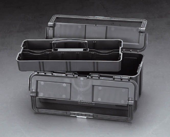 【メーカー在庫あり】 エスコ ESCO 420x198x160mm 工具箱(ESD) 000012031317 JP｜株式会社ヒロチー商事 店
