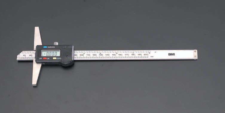 【メーカー在庫あり】 エスコ ESCO 150mm デプスゲージ(ディジタル) 000012048639 JP店|株式会社ヒロチー商事 店