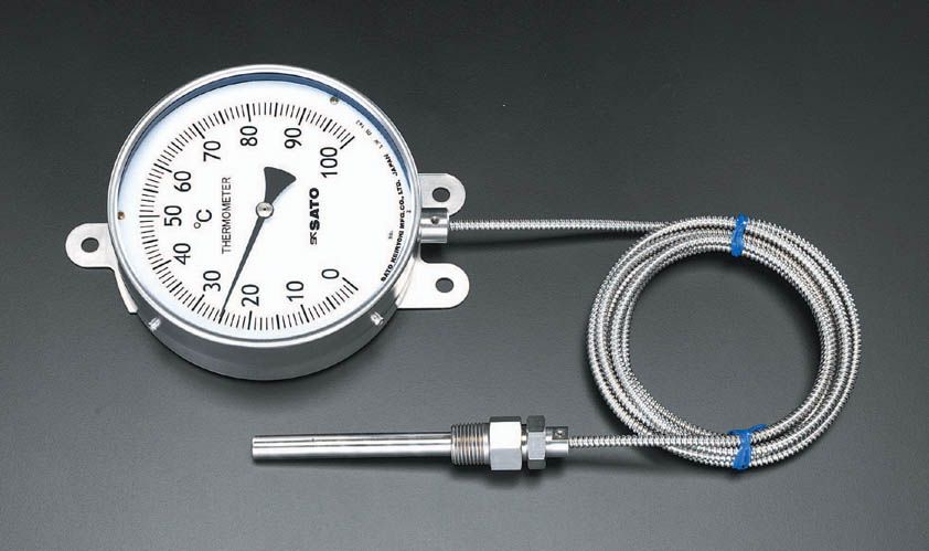 【メーカー在庫あり】 エスコ ESCO 0-100℃ 隔測温度計 154mm 000012068836 JP店｜株式会社ヒロチー商事 店