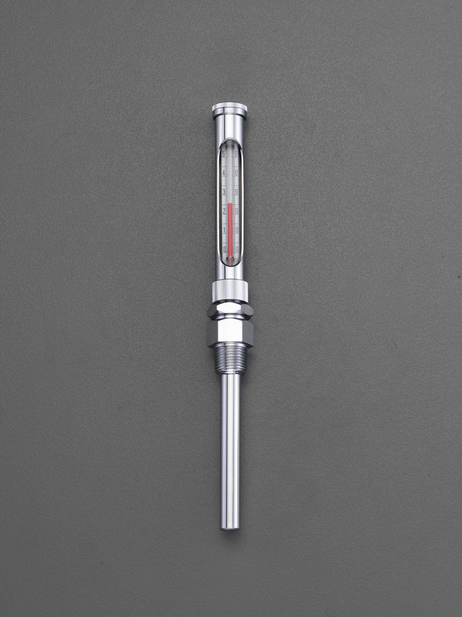 【メーカー在庫あり】 エスコ ESCO -20-50℃/100mm 温度計 丸型保護枠付(直型) 000012259494 JP店|株式会社ヒロチー商事 店